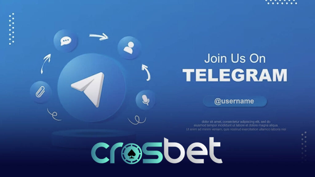 Crosbet Telegram grubu